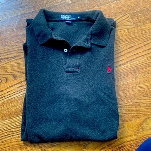 Mens cotton polo shirt